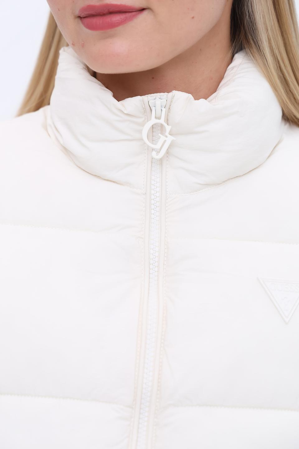 Куртка Guess жен. стеганая бежевая