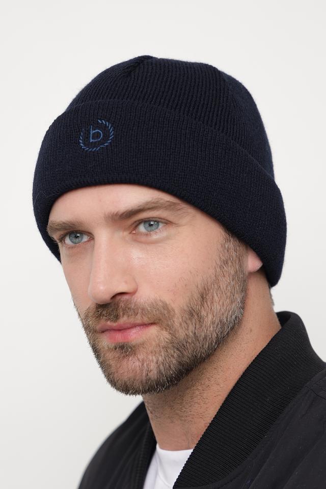 Шапка Bugatti ACC тёмно-синяя