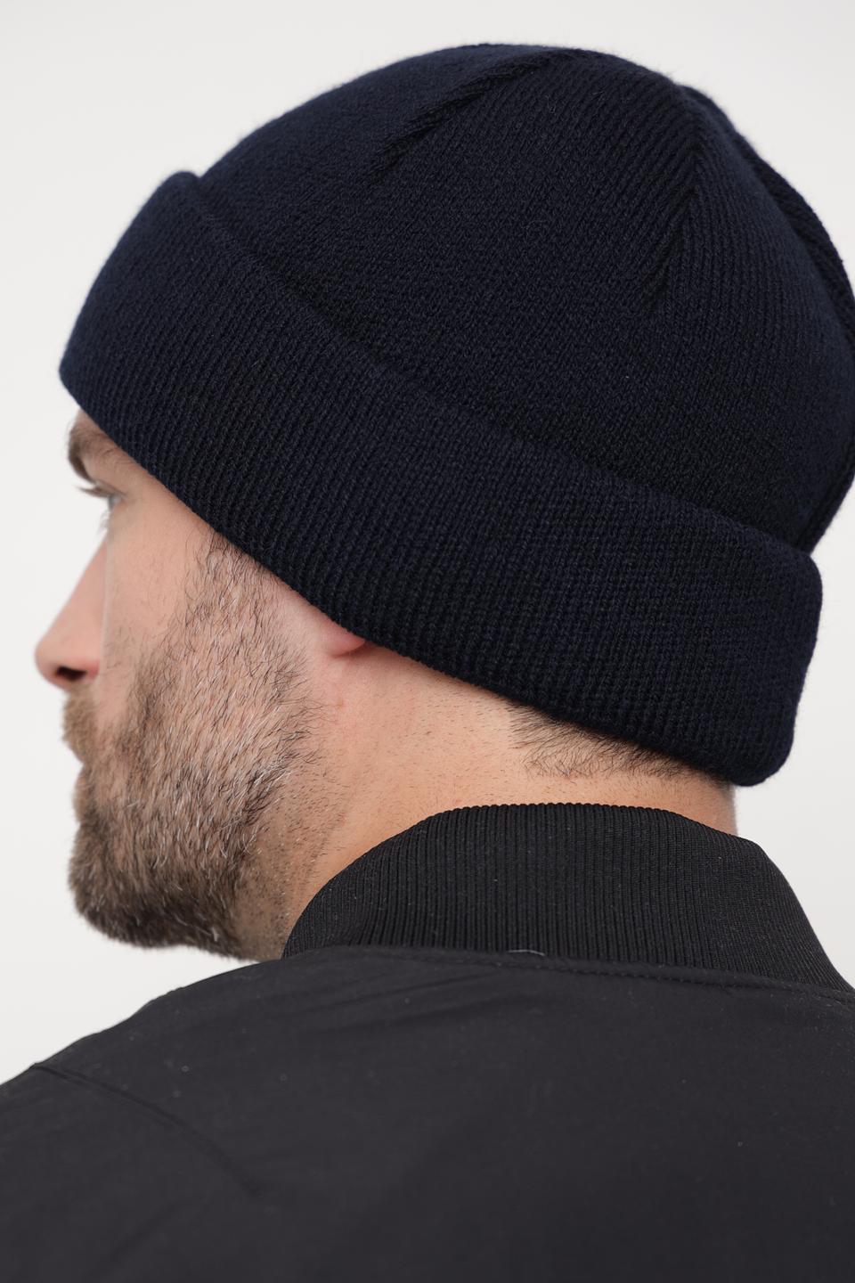 Шапка Bugatti ACC тёмно-синяя
