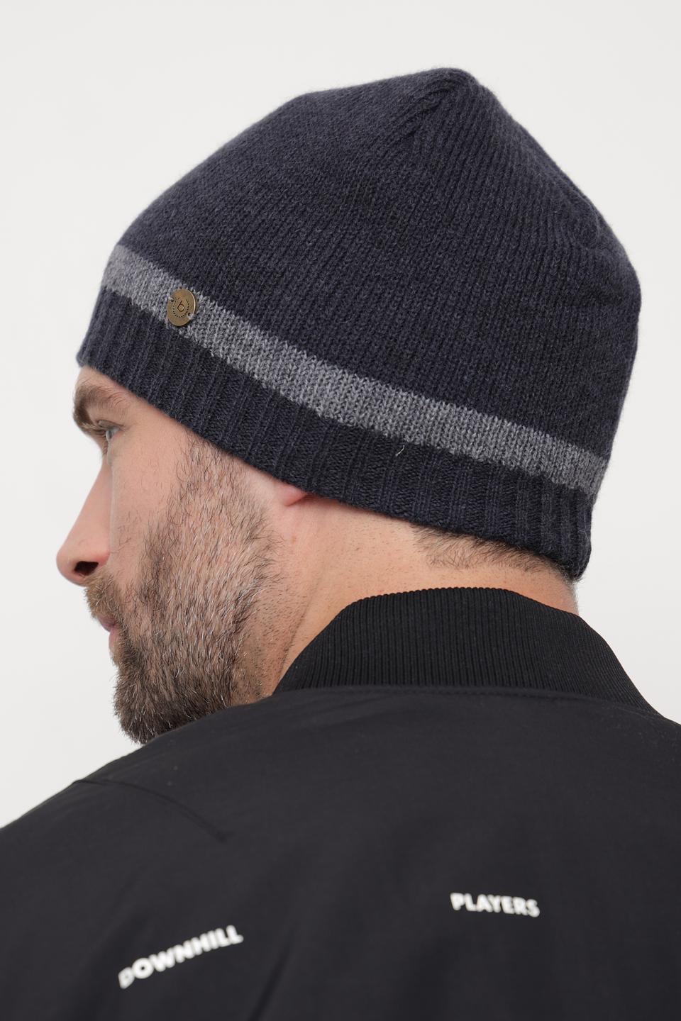 Шапка Bugatti ACC мужская серая