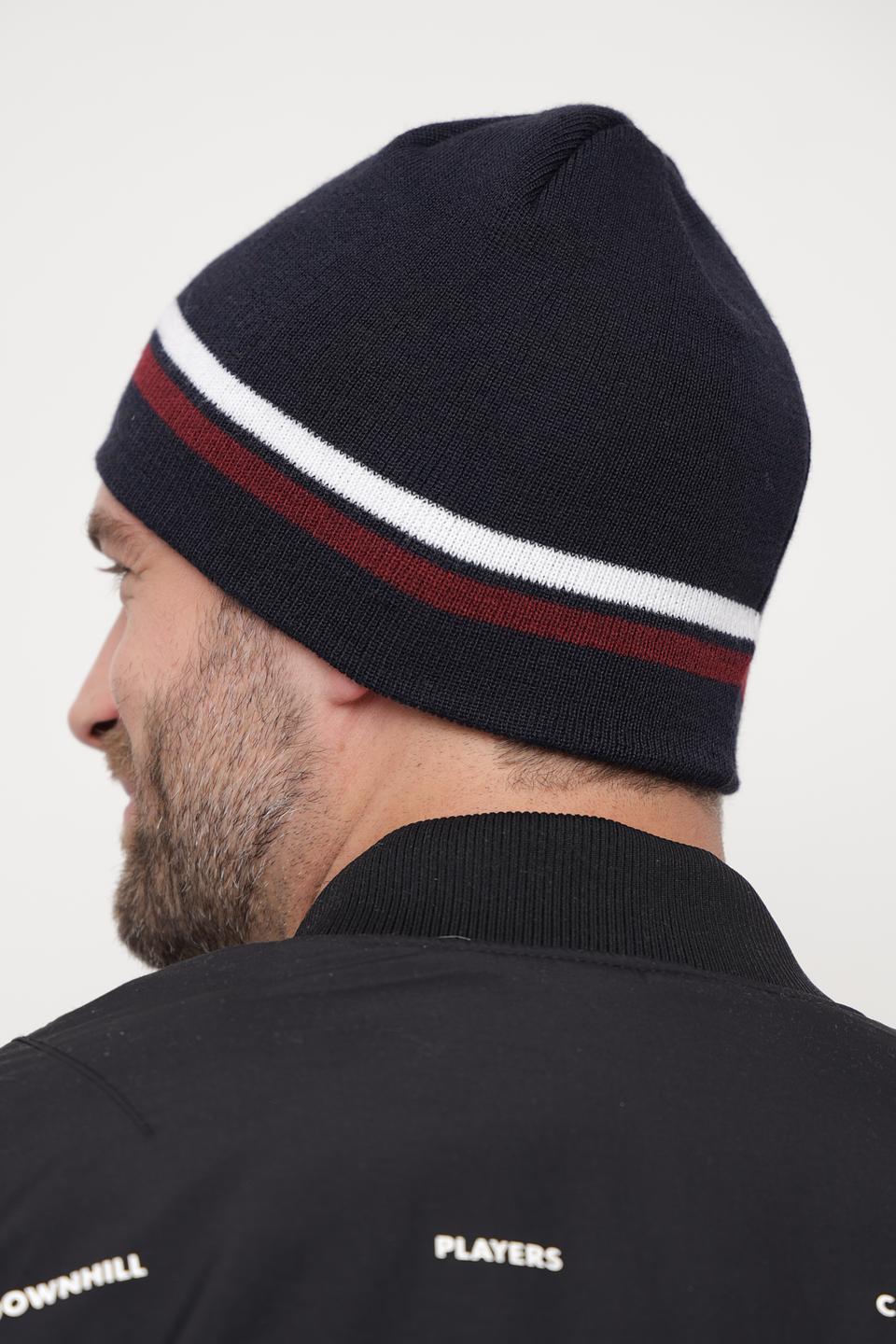 Шапка Wegener мужская с полосами