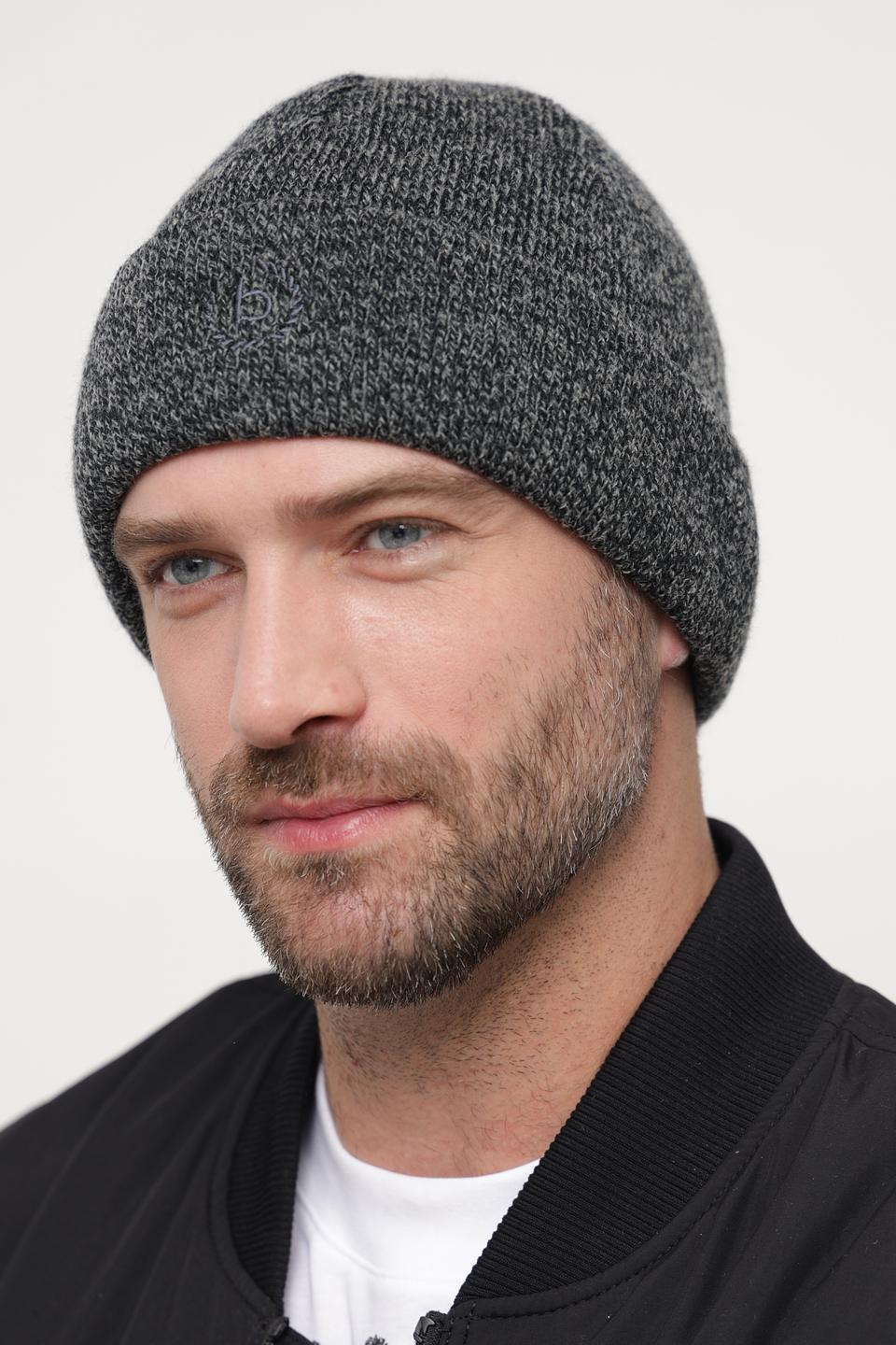 Шапка Bugatti ACC меланж