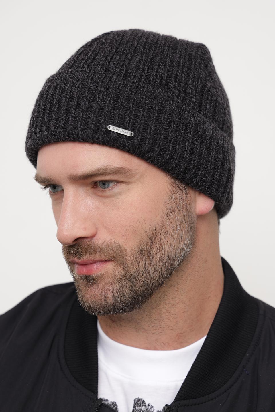 Шапка Wegener мужская серая