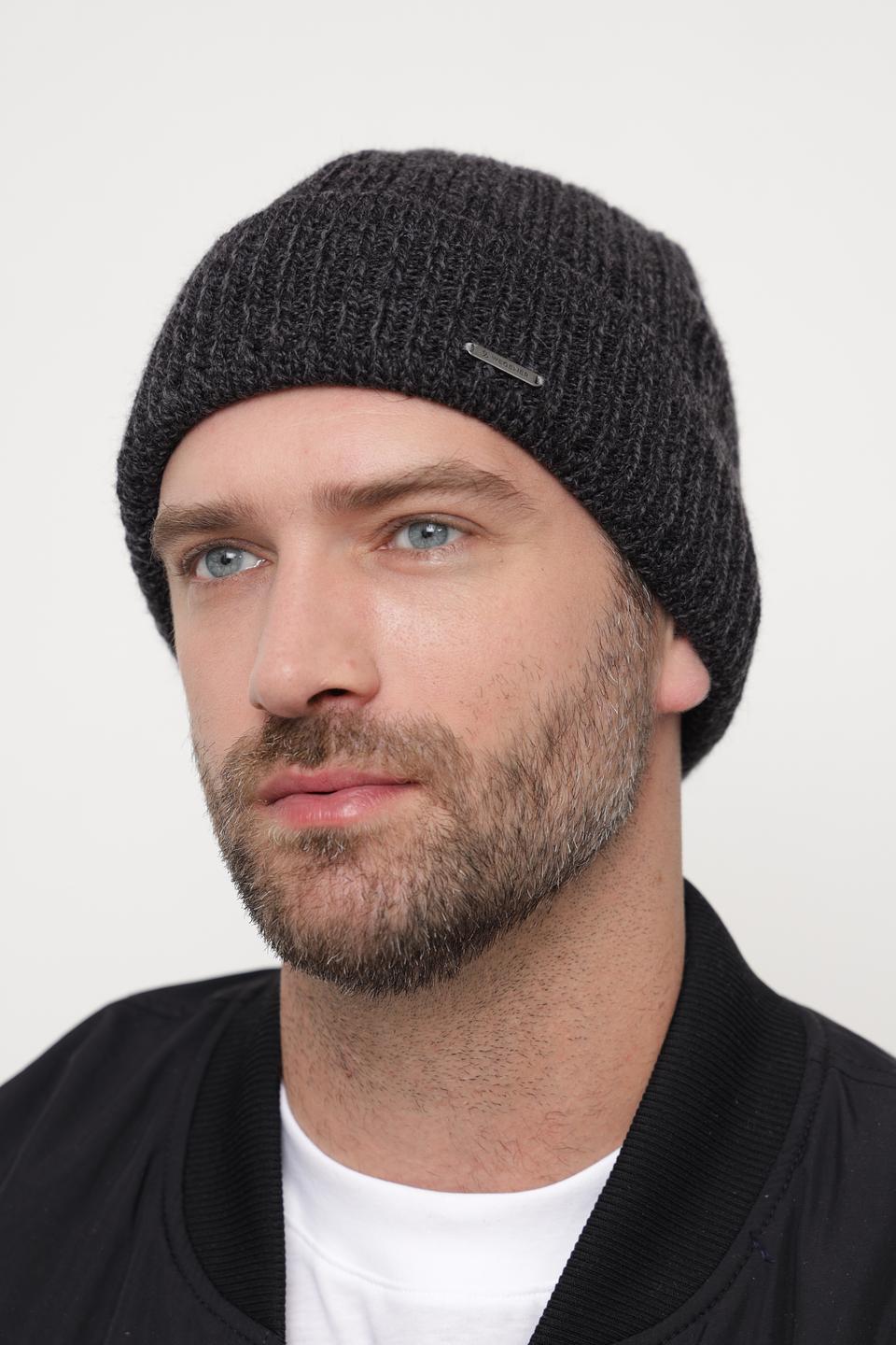 Шапка Wegener мужская серая