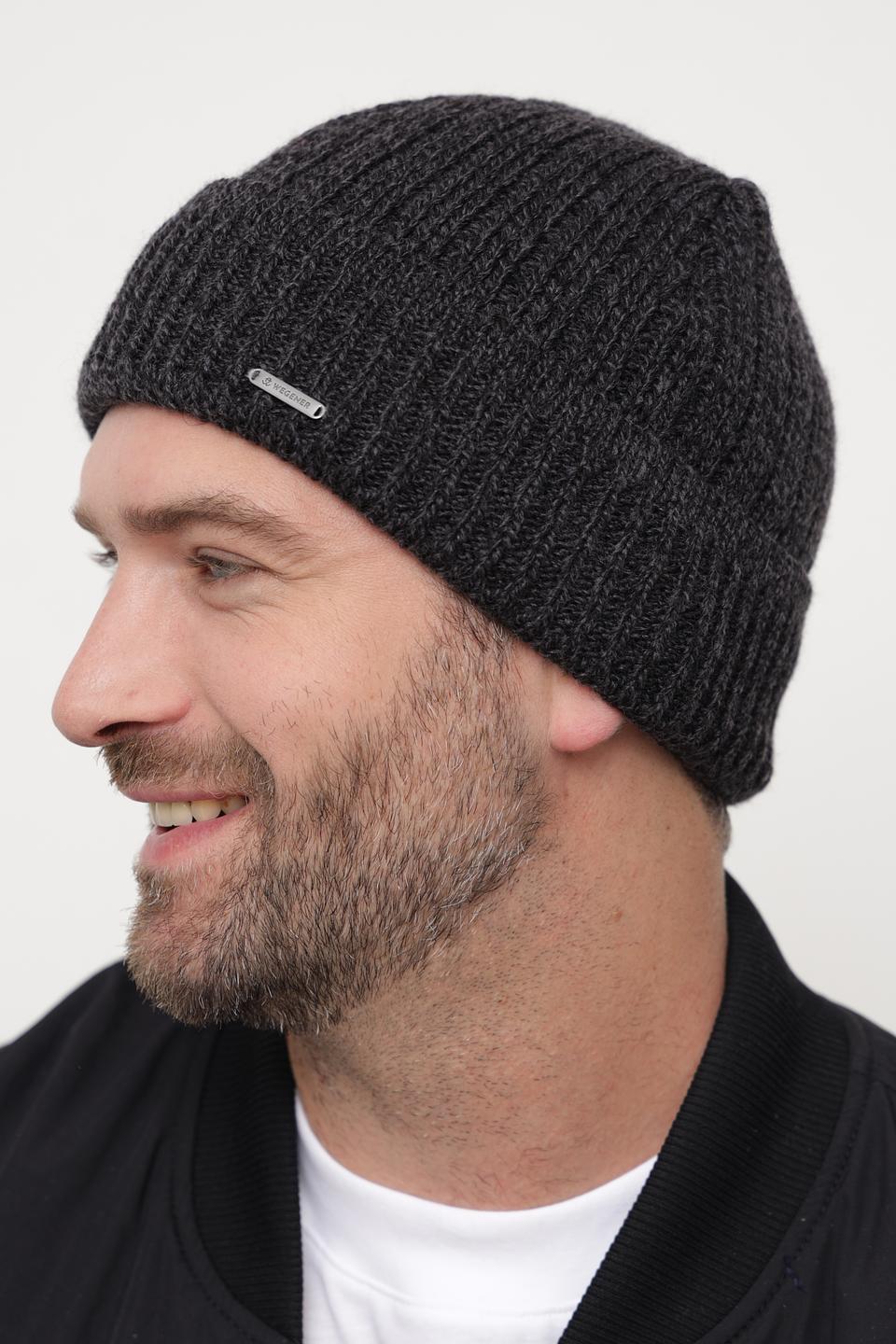 Шапка Wegener мужская серая