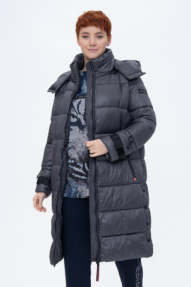 Пальто Frieda and Freddies стеганое серое