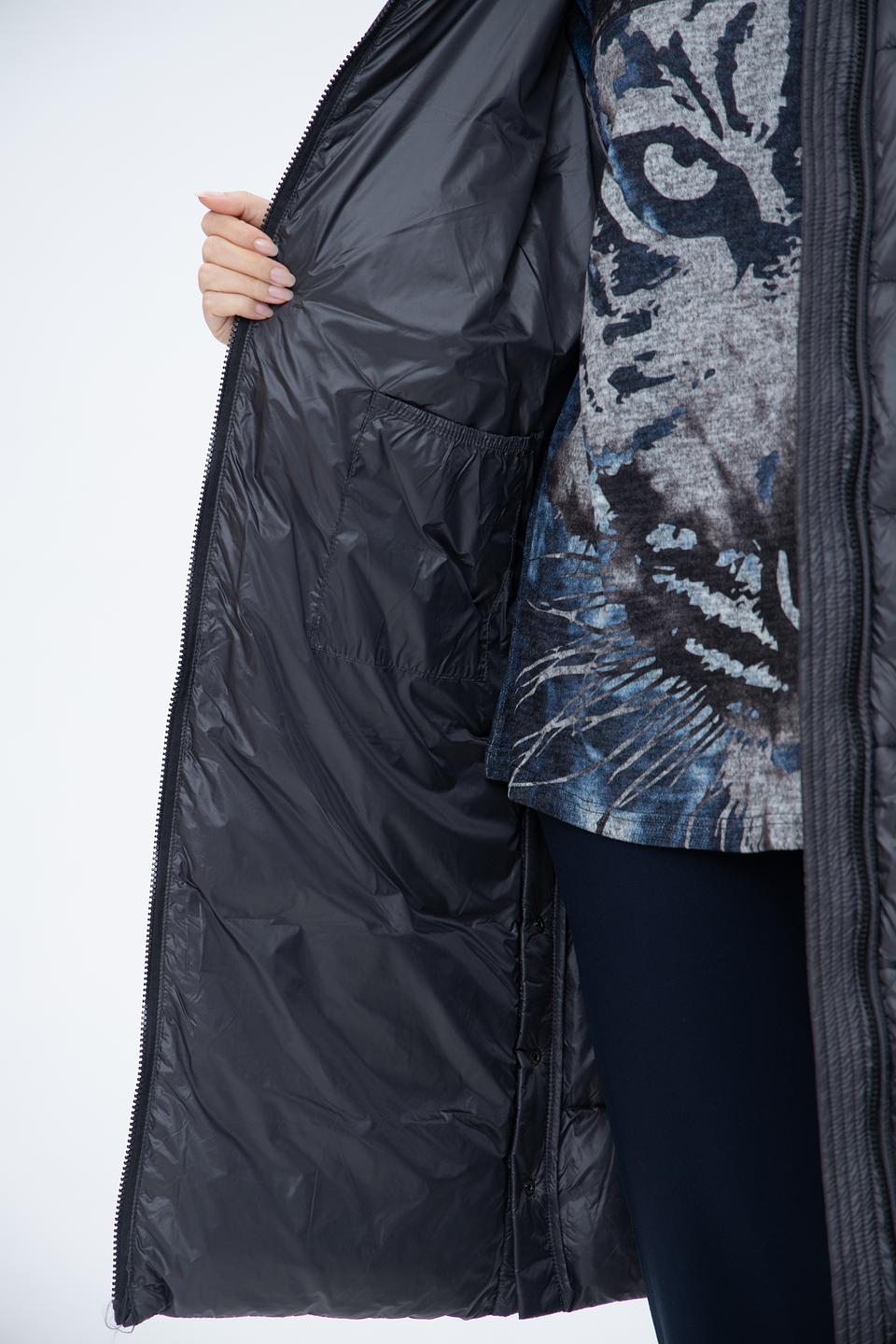 Пальто Frieda and Freddies стеганое серое