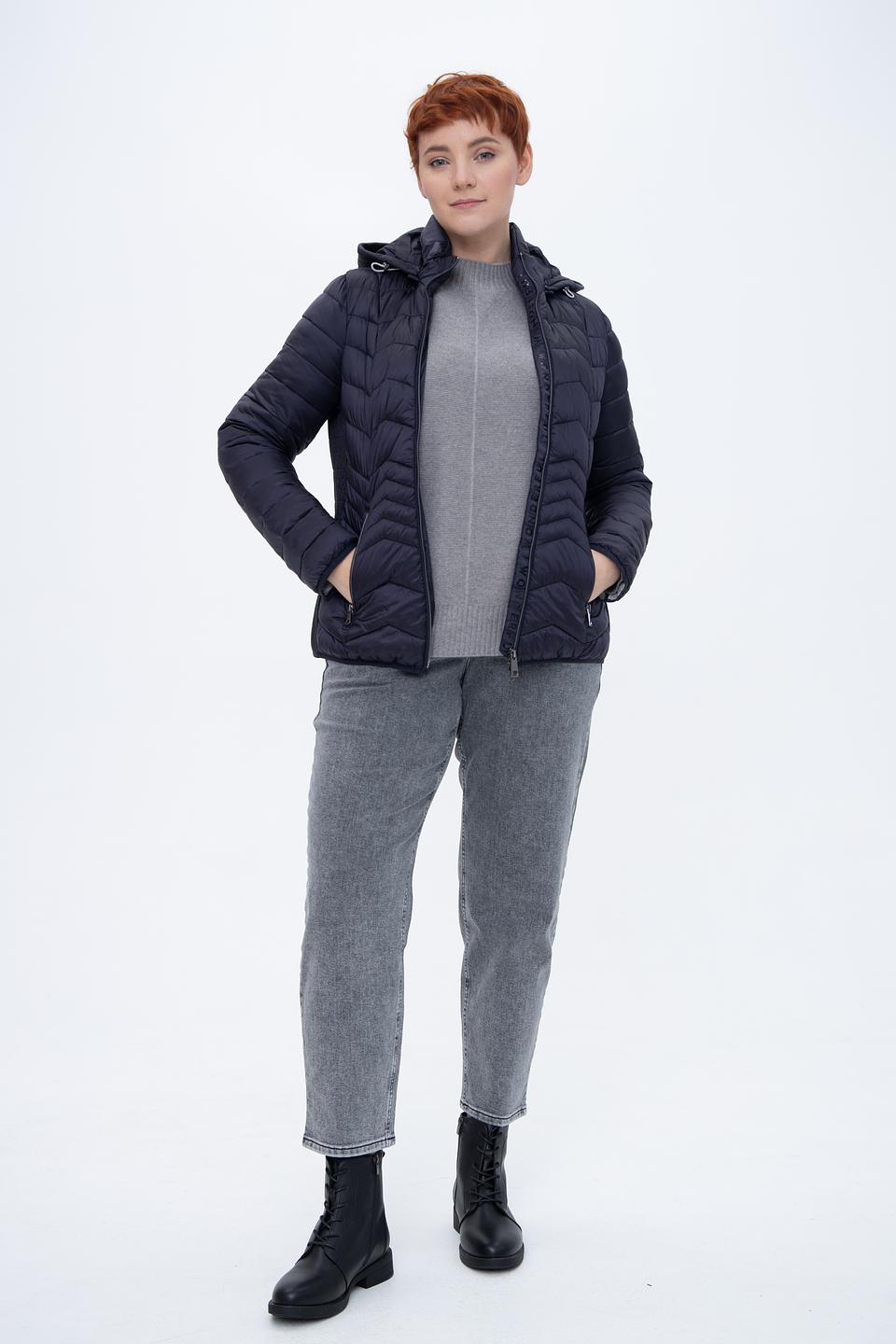 Куртка Lebek стеганая тёмно-синяя
