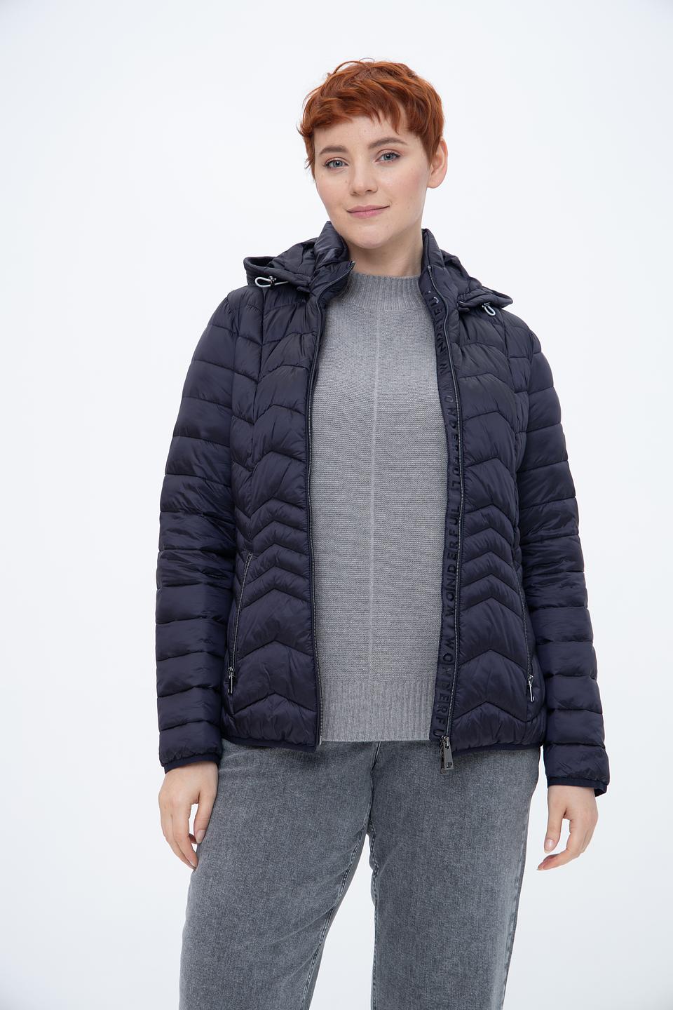 Куртка Lebek стеганая тёмно-синяя