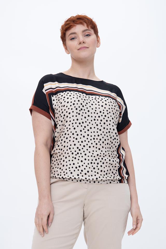 Блуза Gerry Weber с принтом горошек