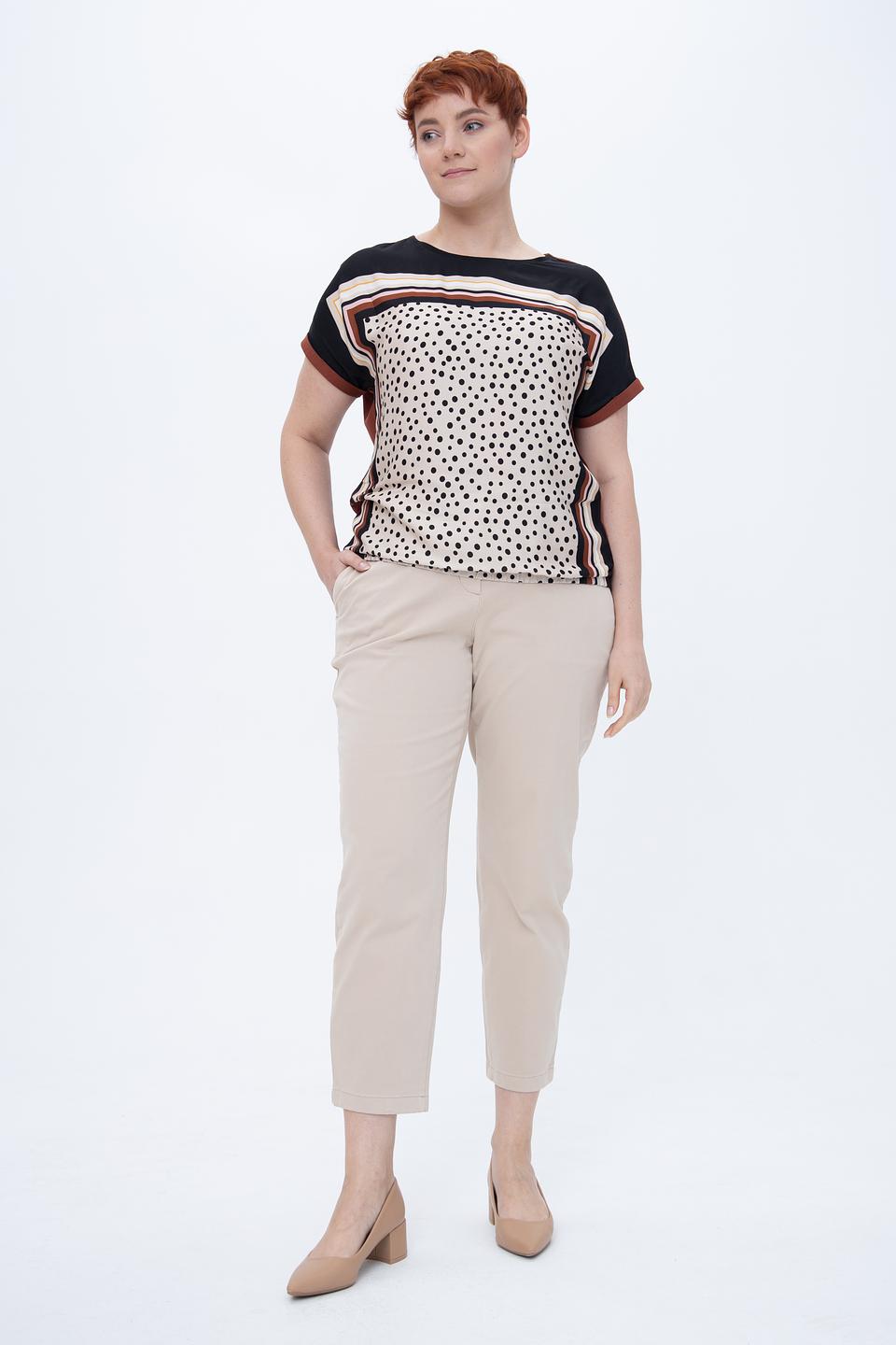 Блуза Gerry Weber с принтом горошек