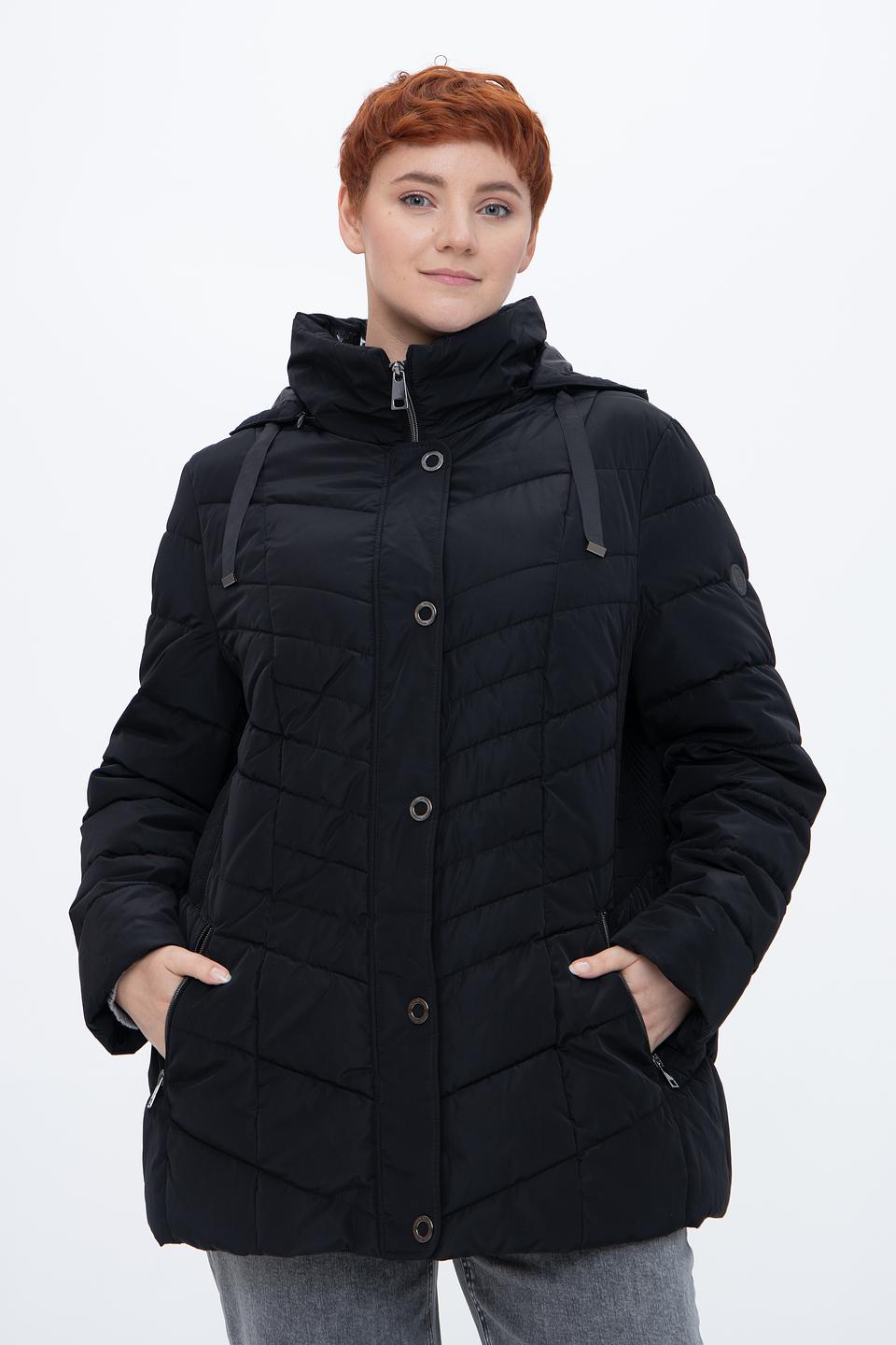 Куртка Lebek стеганая чёрная
