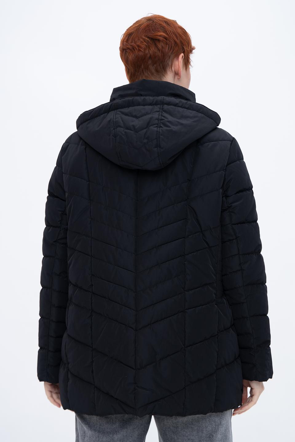 Куртка Lebek стеганая чёрная