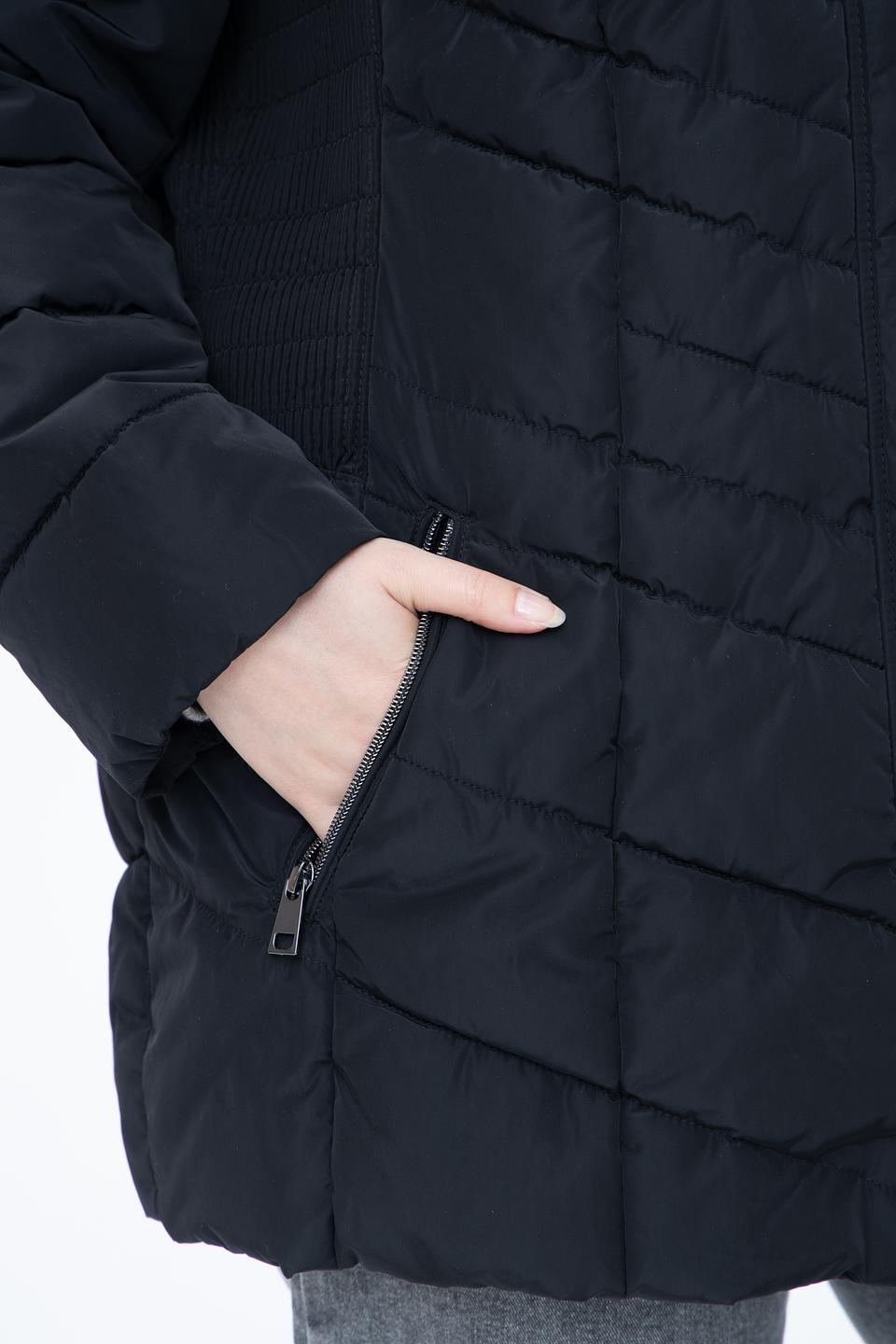 Куртка Lebek стеганая чёрная