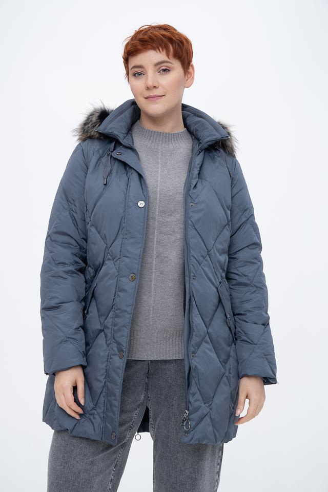 Куртка Lebek стеганая серая