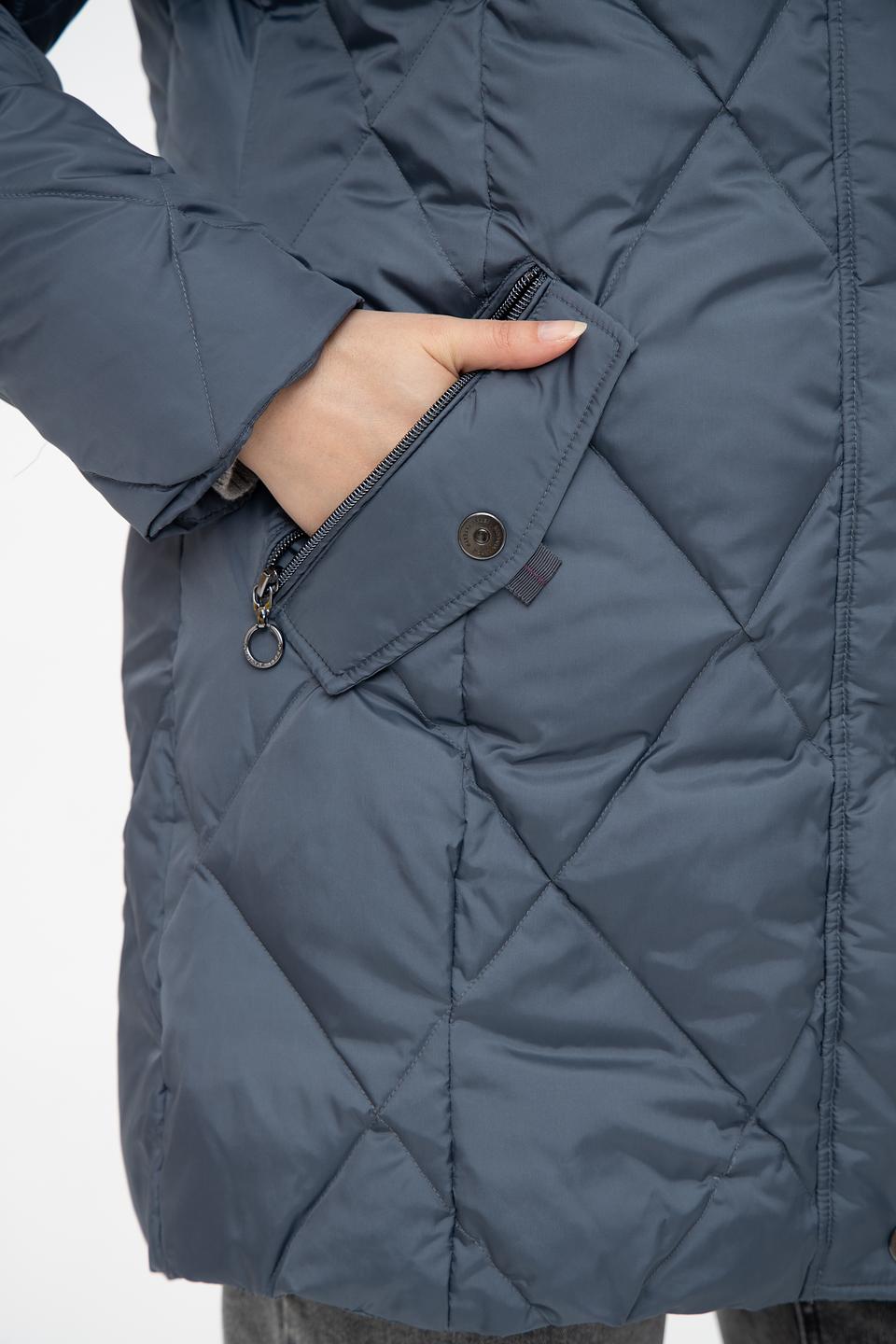 Куртка Lebek стеганая серая