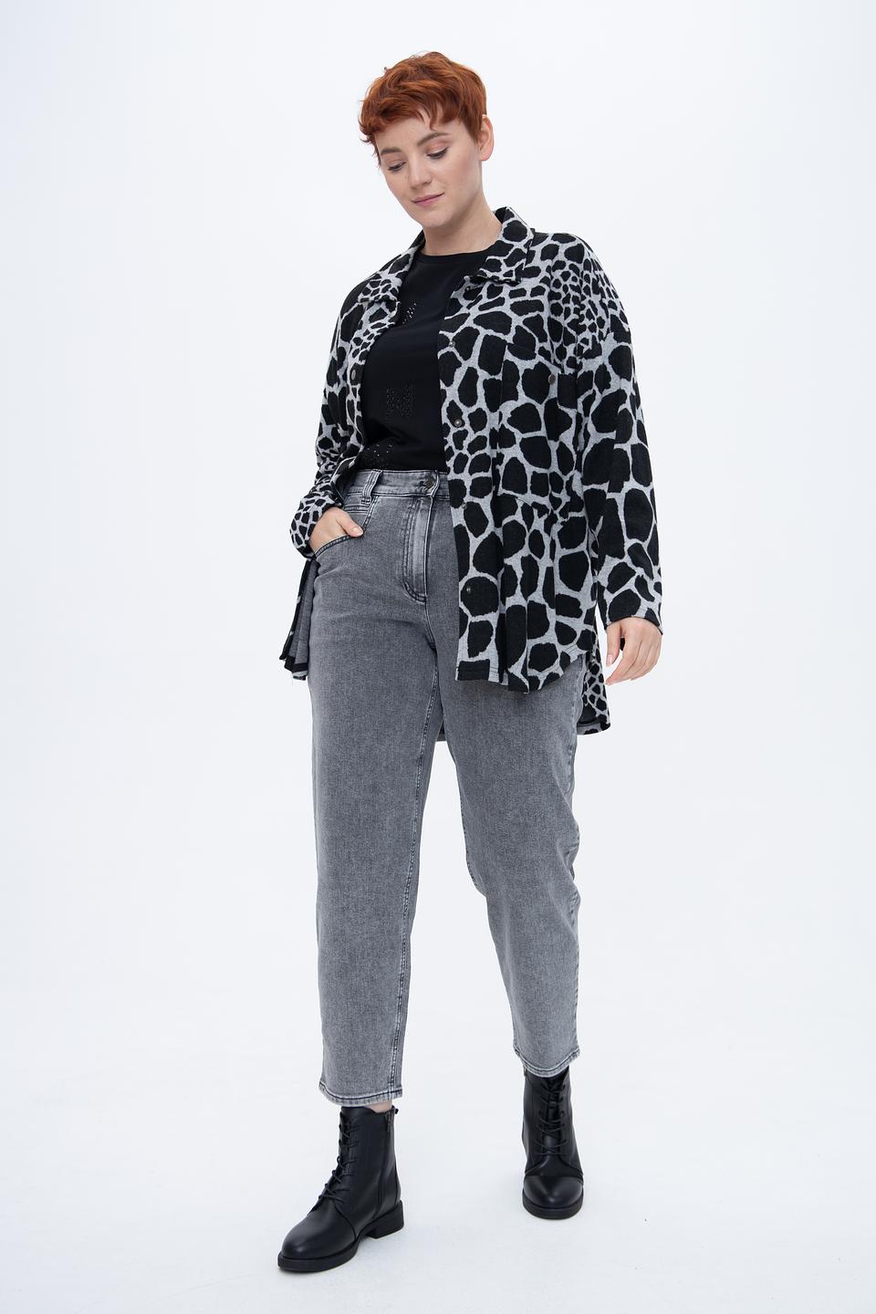 Жакет Doris Streich в принт "леопард"