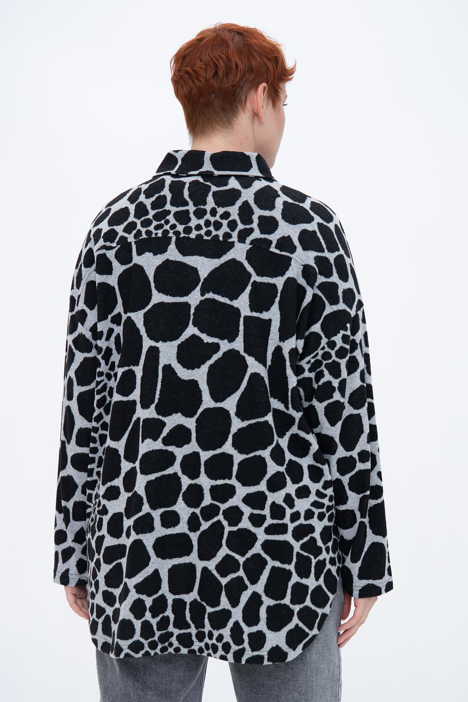 Жакет Doris Streich в принт "леопард"