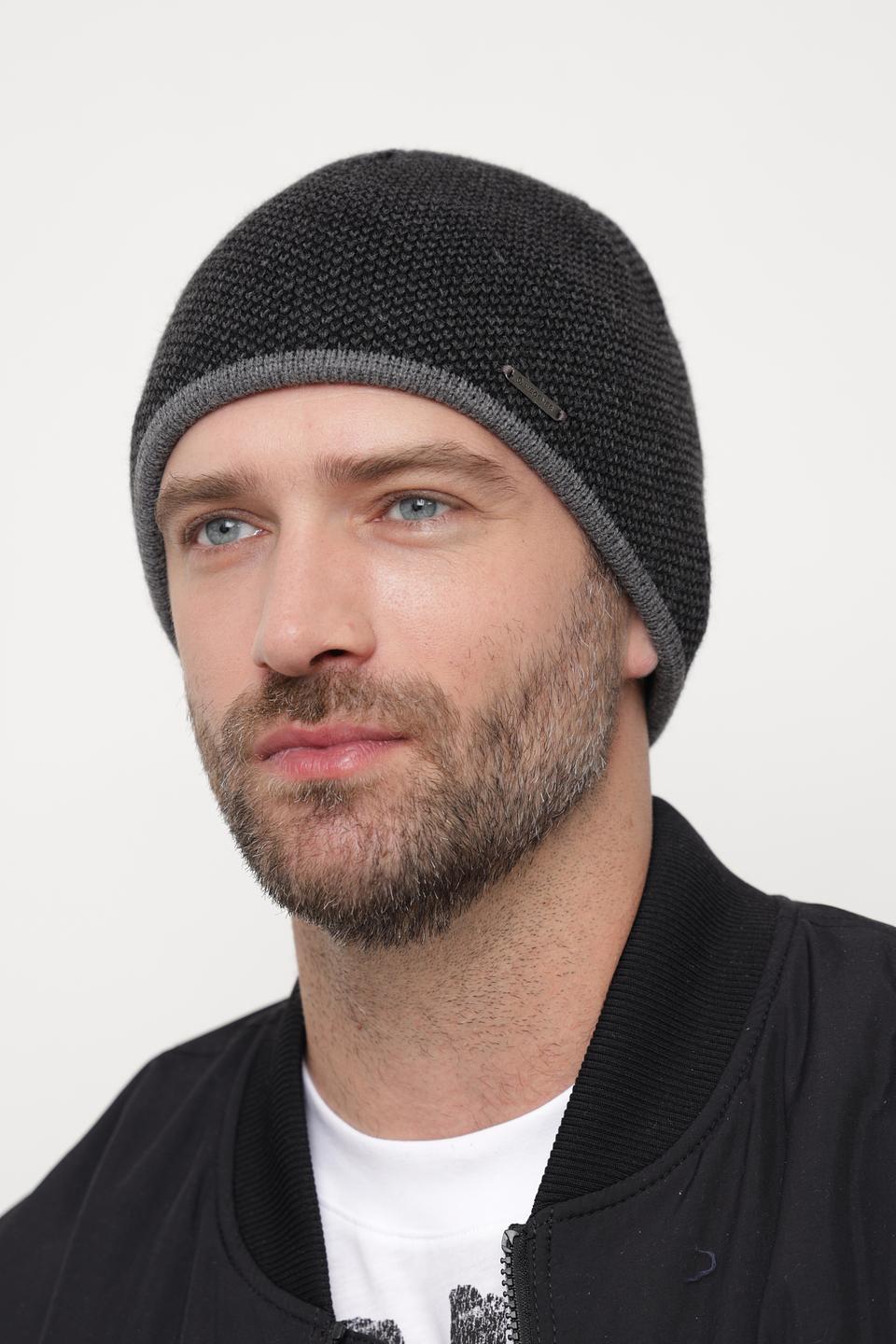 Шапка Wegener мужская чёрная