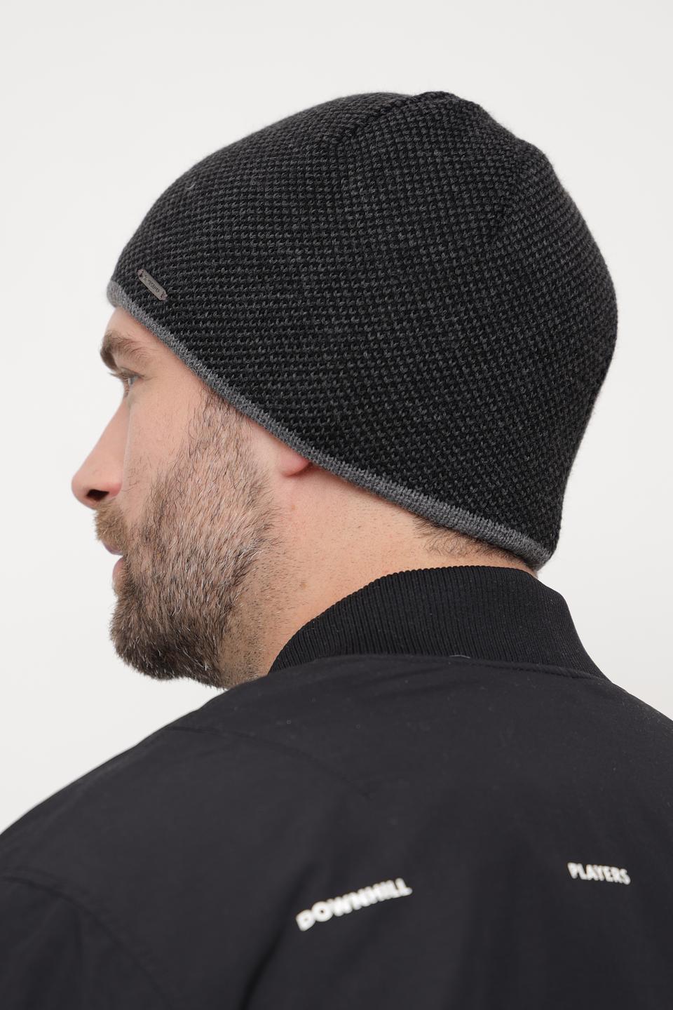 Шапка Wegener мужская чёрная