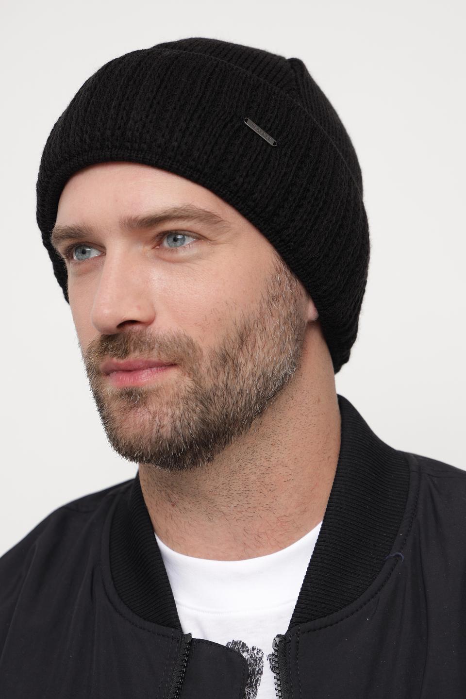 Шапка Wegener мужская чёрная