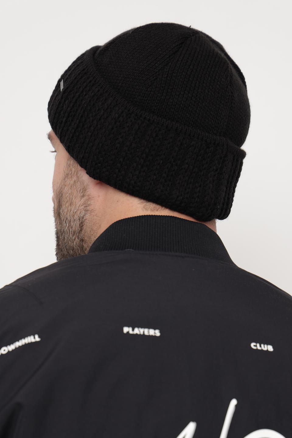 Шапка Wegener мужская чёрная