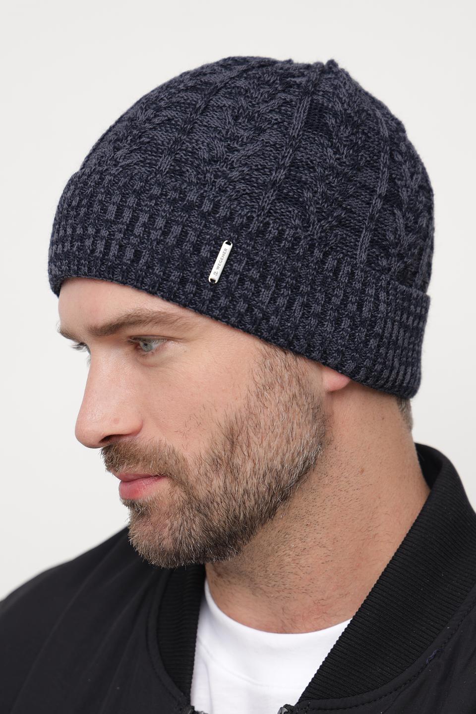 Шапка Wegener мужская вязаная