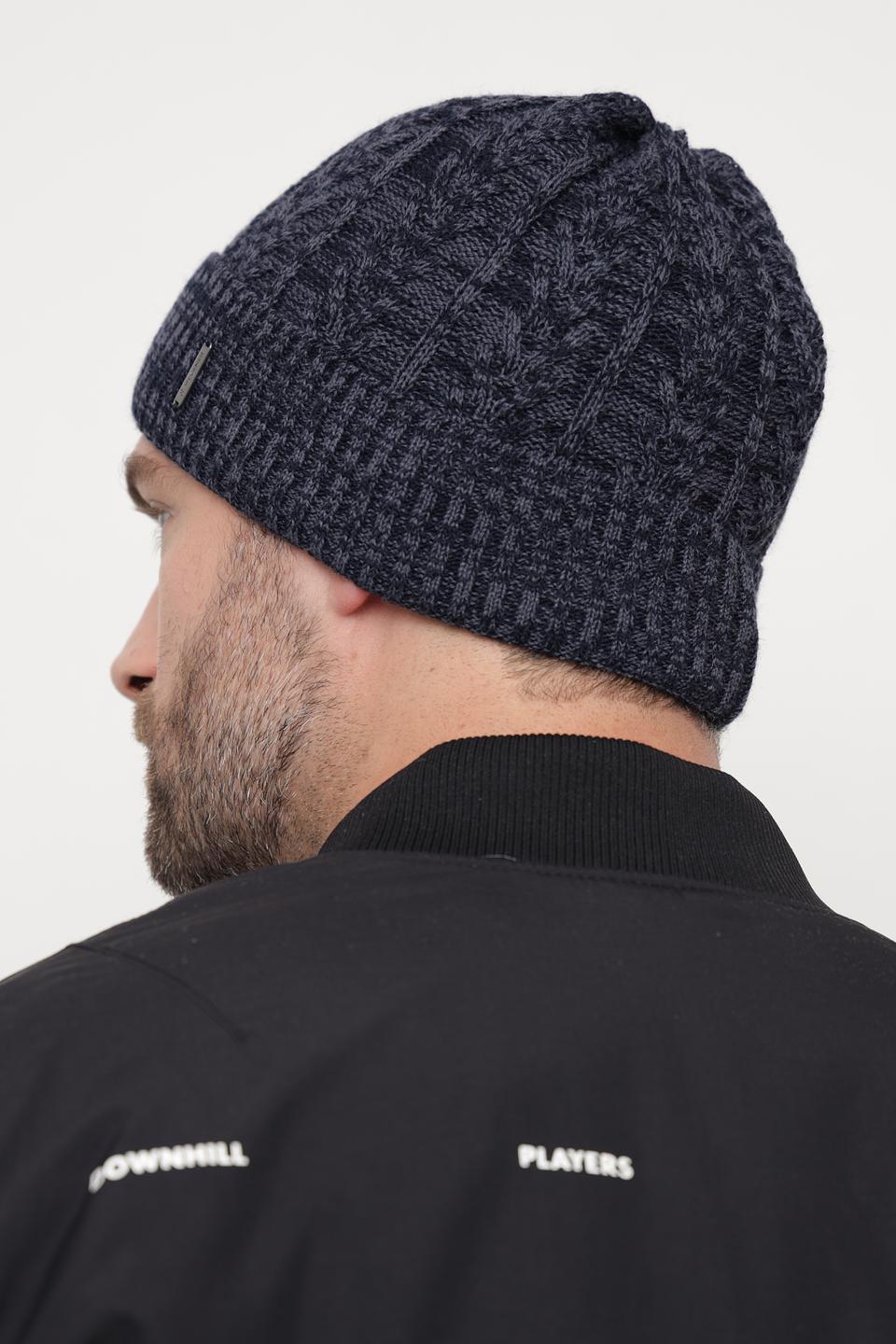 Шапка Wegener мужская вязаная