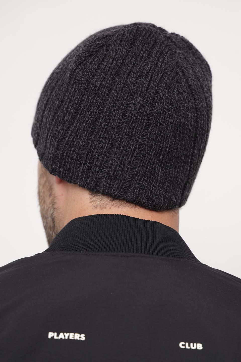 Шапка Bugatti ACC мужская графит