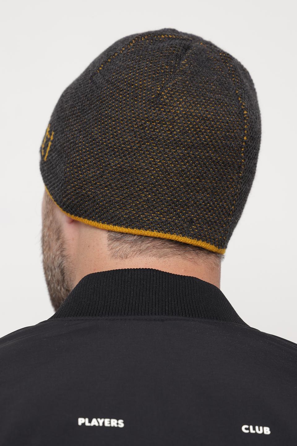 Шапка Bugatti ACC мужская серая