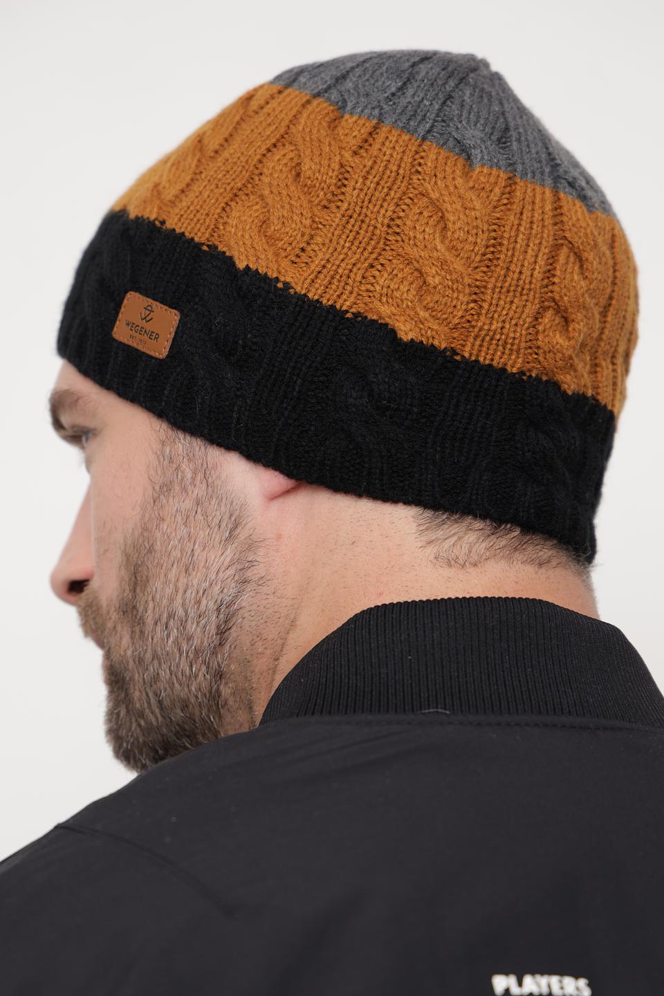 Шапка Wegener мужская вязаная