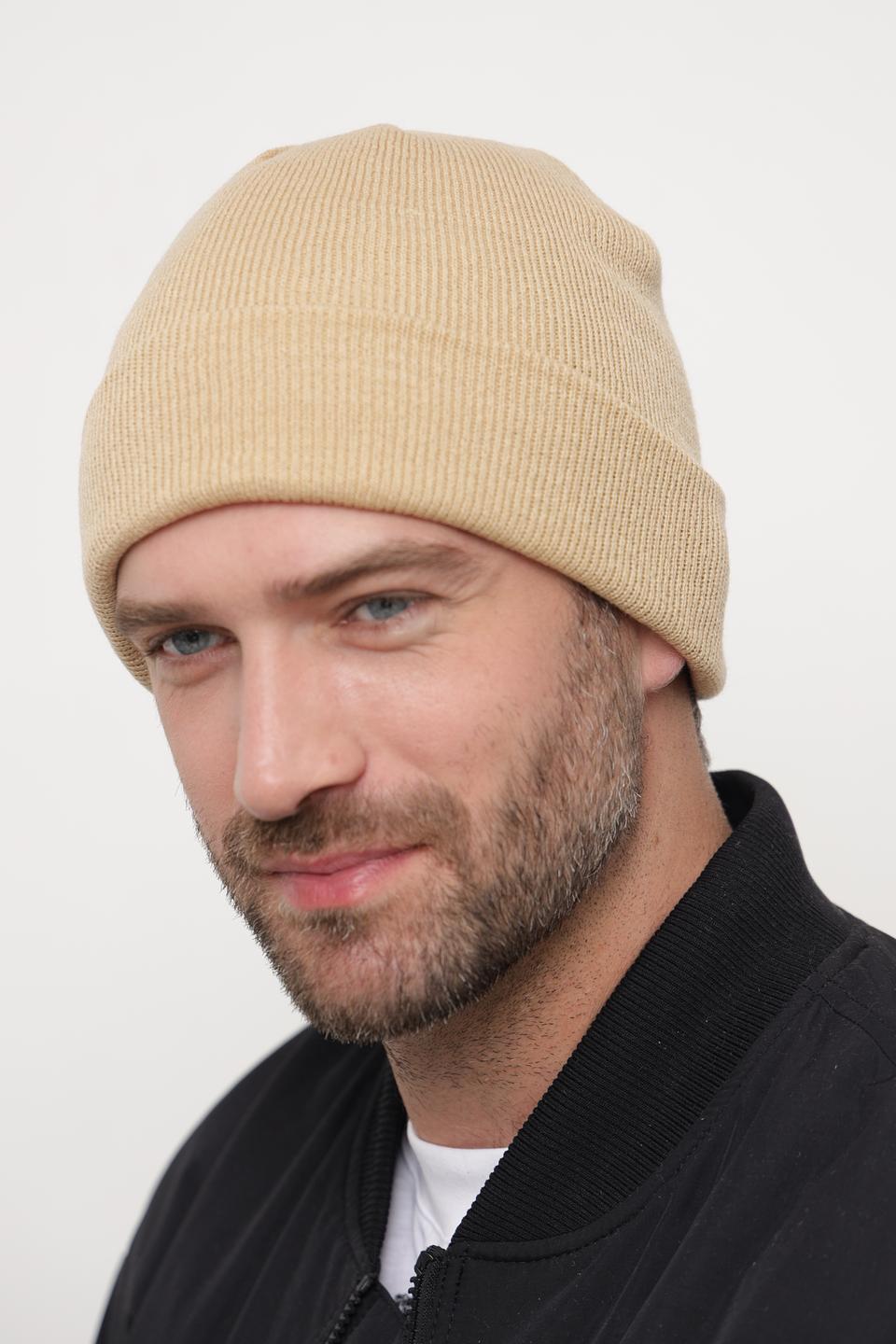 Шапка Wegener бежевая