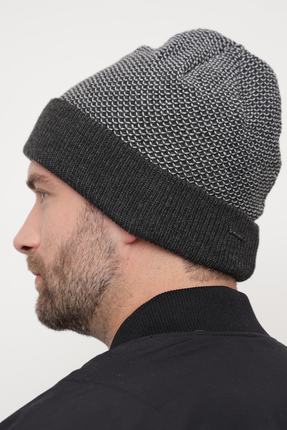 Шапка Wegener мужская серая
