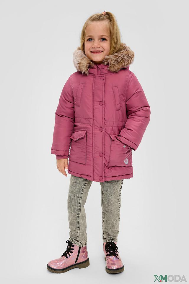Куртка s.Oliver розовая с мехом