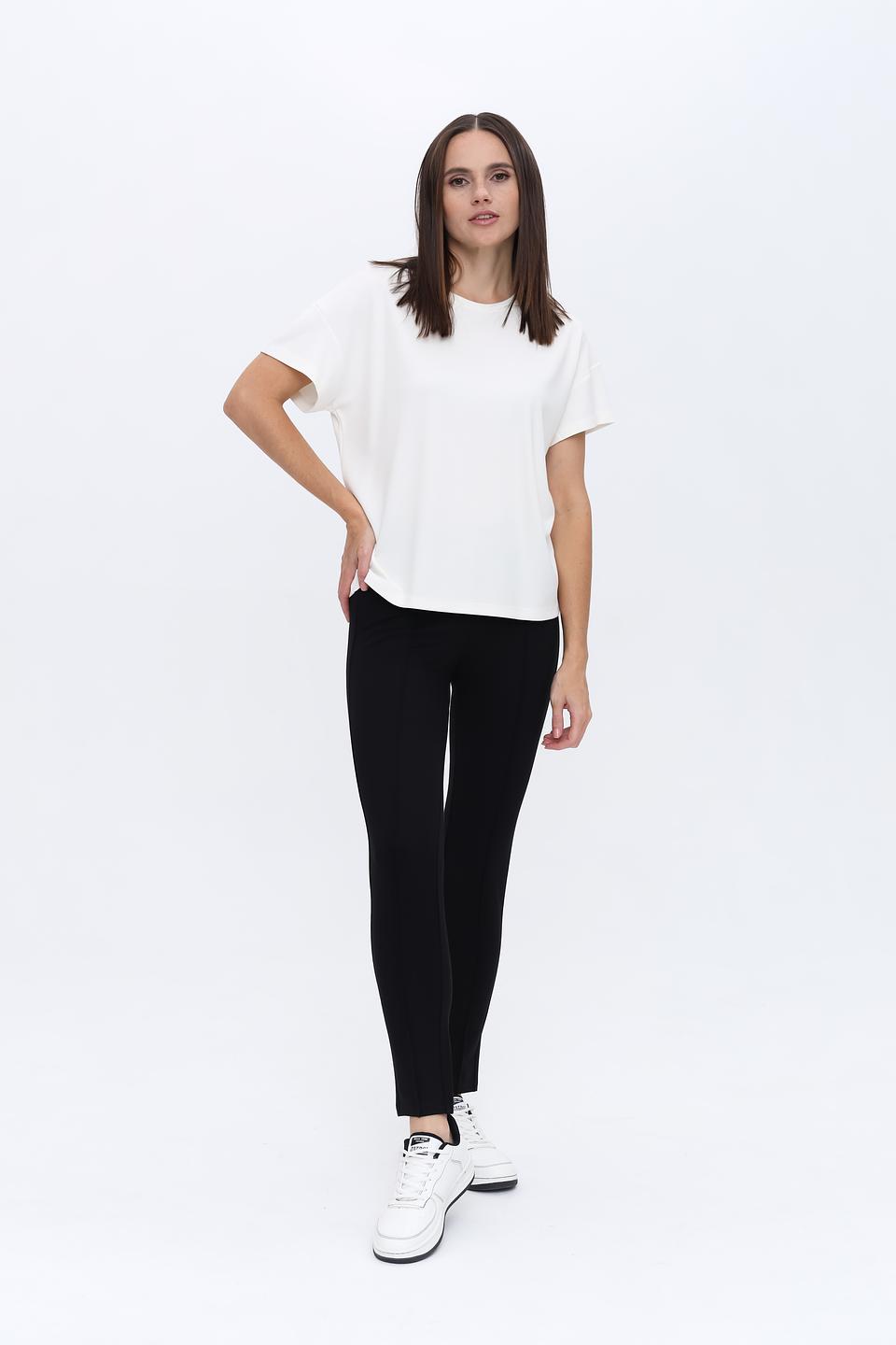 Брюки Tom Tailor чёрные приталенные