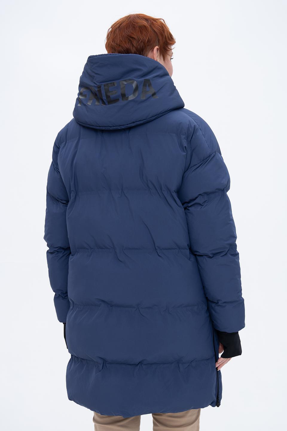 Куртка Frieda and Freddies синяя стеганая