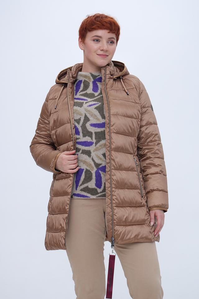 Куртка Barbara Lebek стеганая бежевая