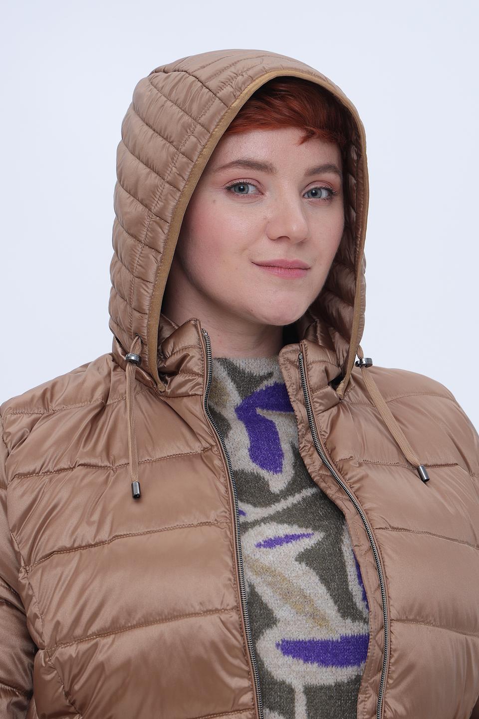 Куртка Barbara Lebek стеганая бежевая