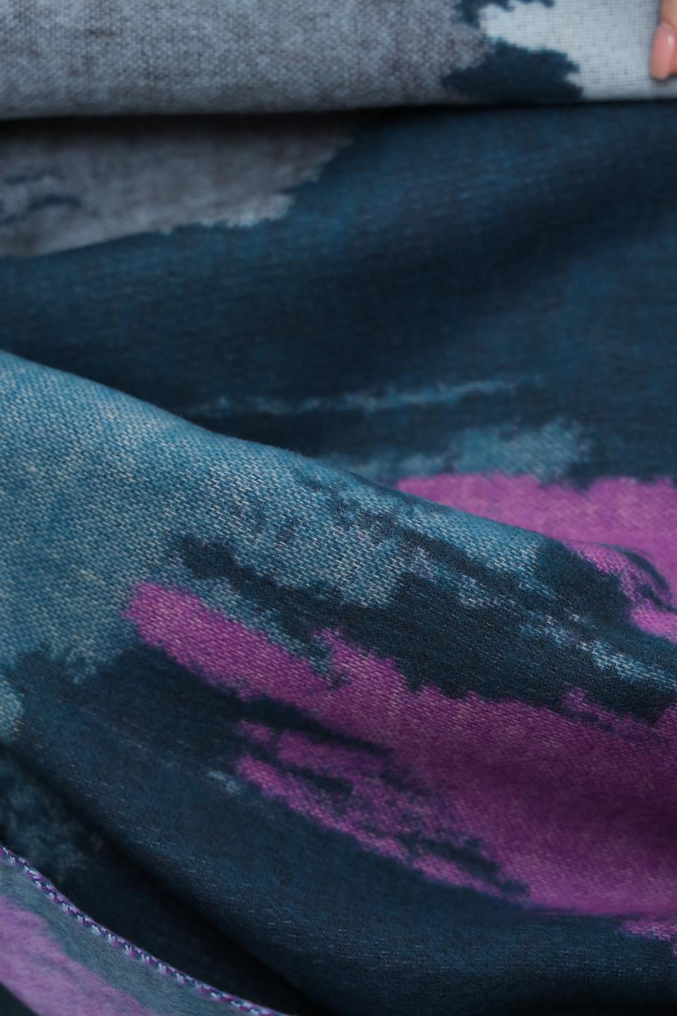 Шарф Fraas с абстрактным принтом