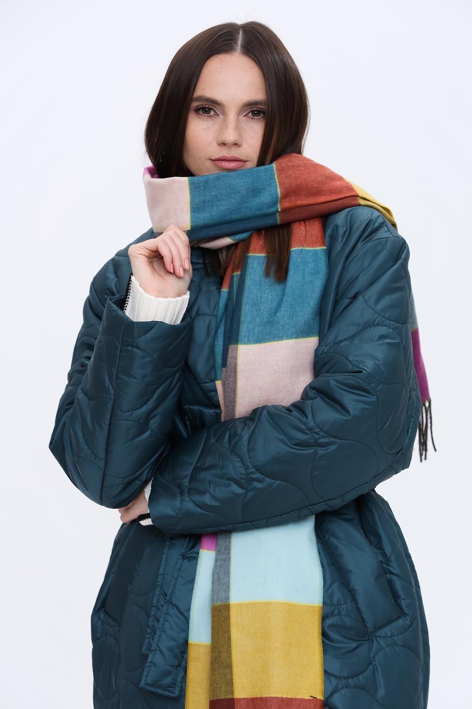 Шарф Fraas в клетку