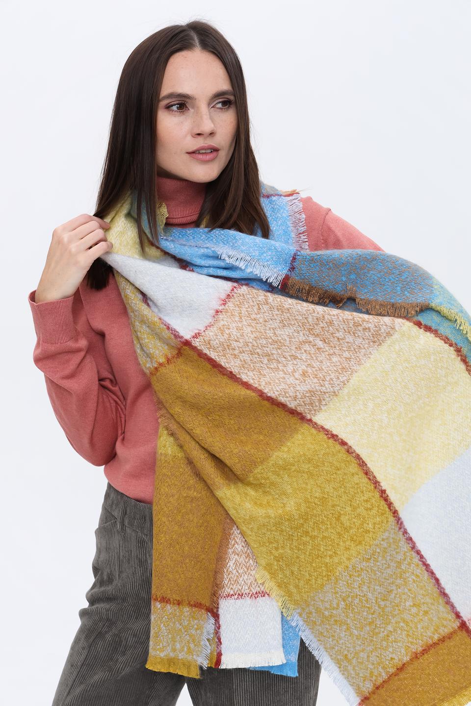 Шарф Fraas в клетку