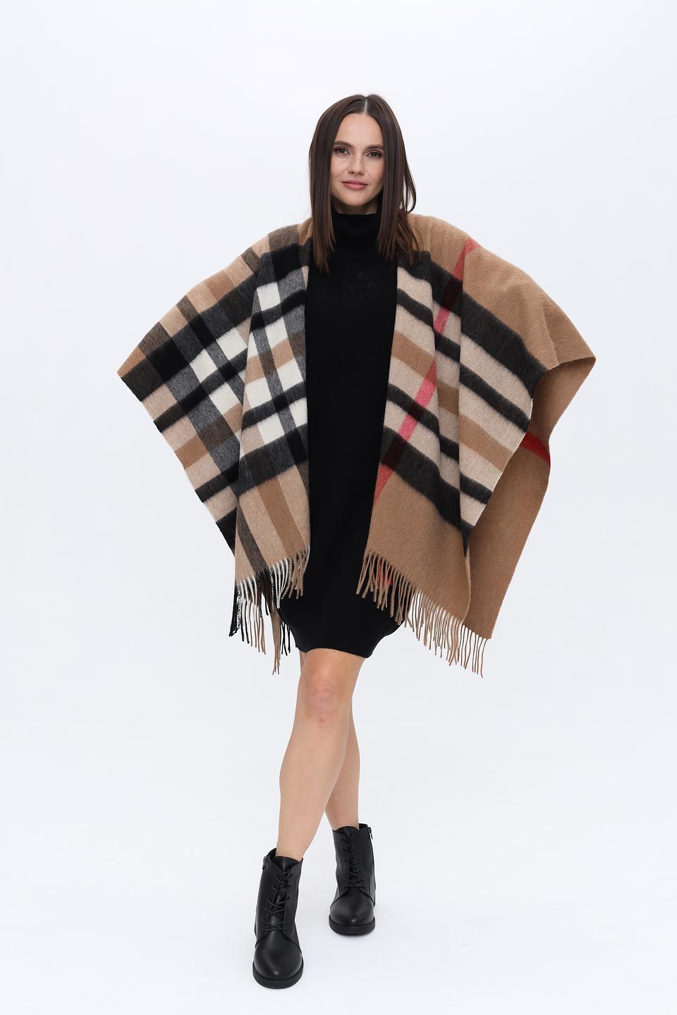 Пончо Fraas в клетку