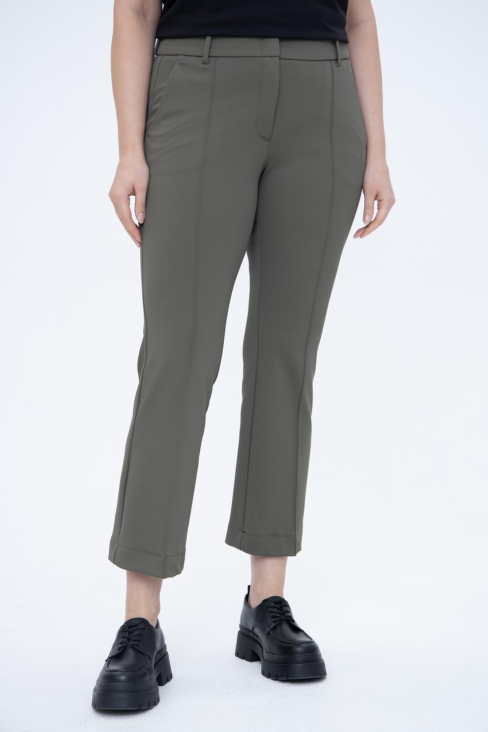 Брюки Zerres хаки с манжетами