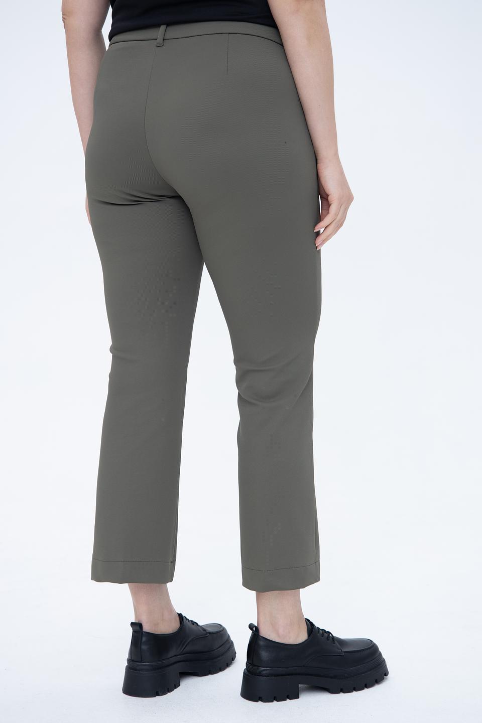 Брюки Zerres хаки с манжетами