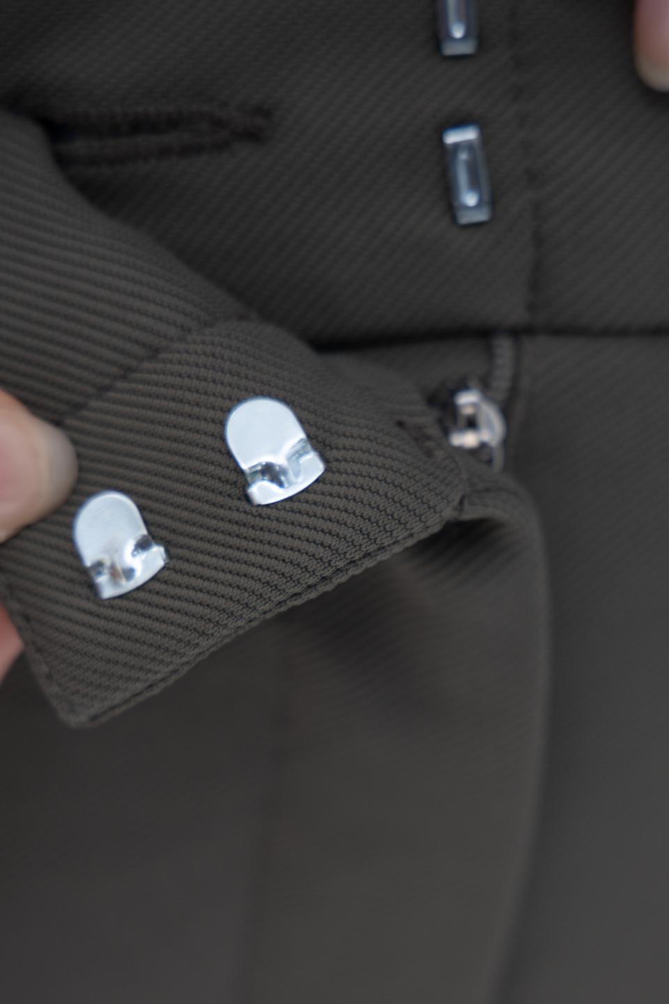 Брюки Zerres хаки с манжетами