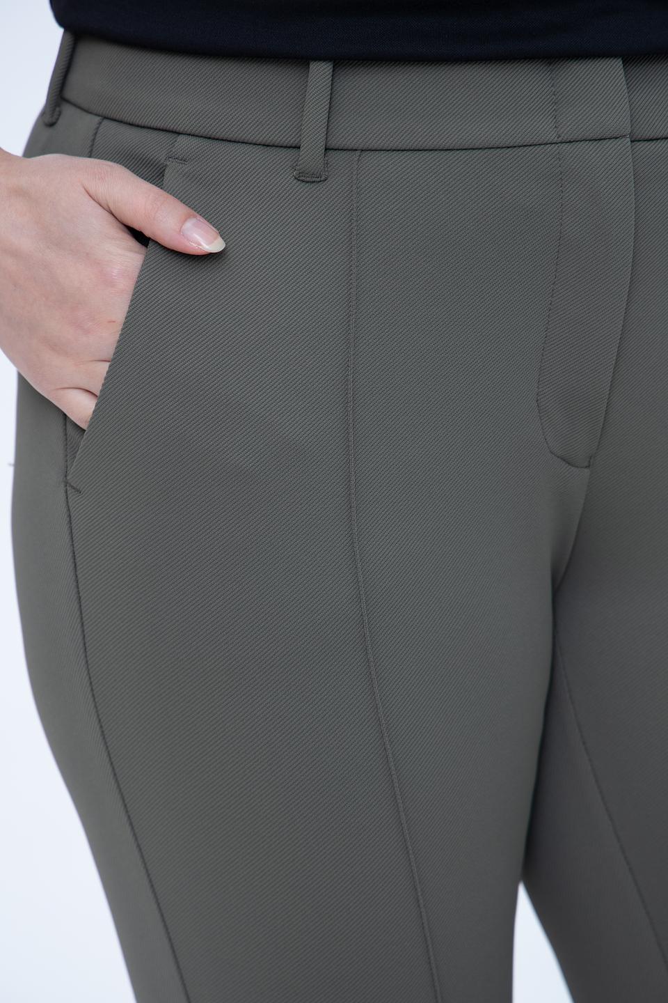 Брюки Zerres хаки с манжетами