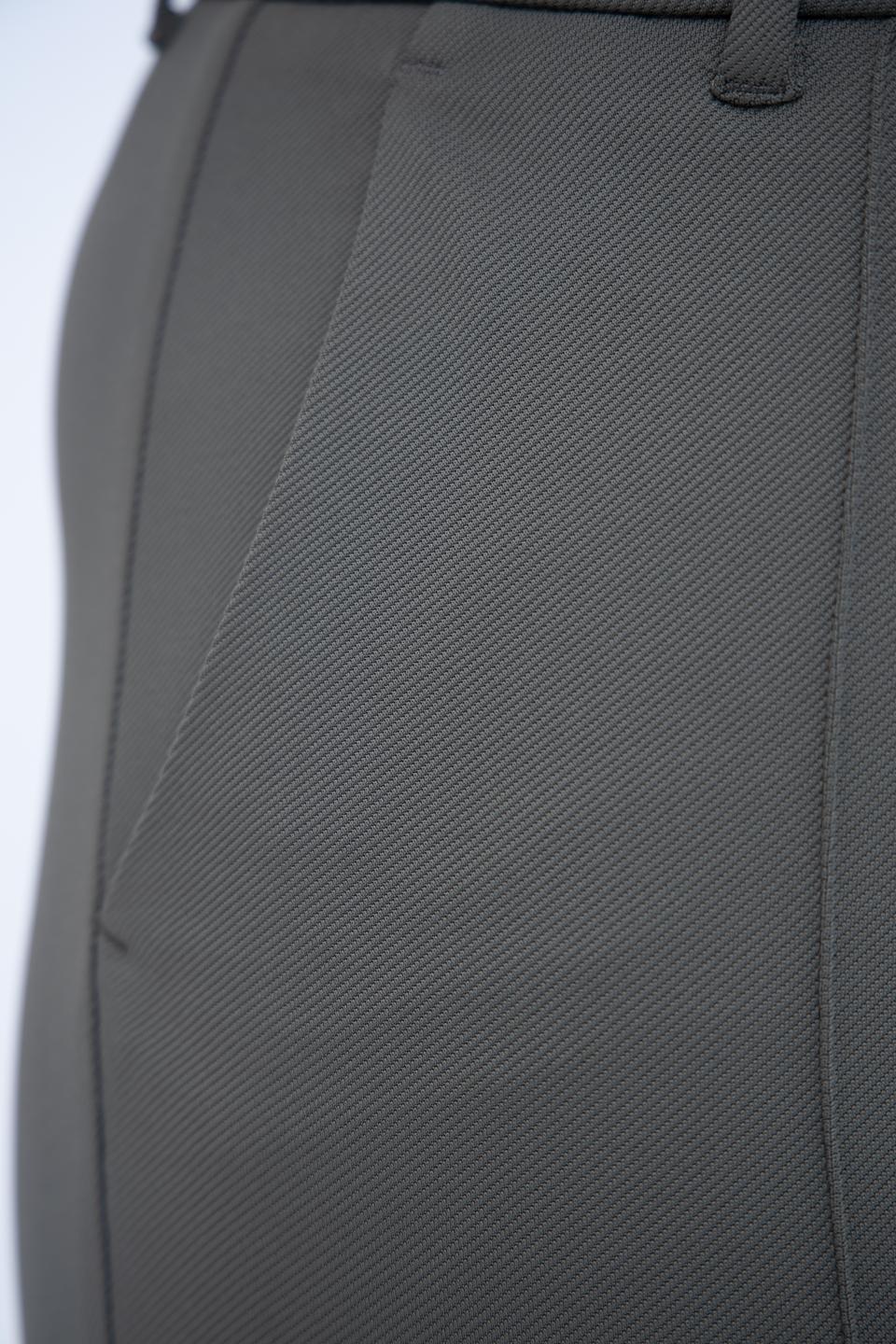 Брюки Zerres хаки с манжетами