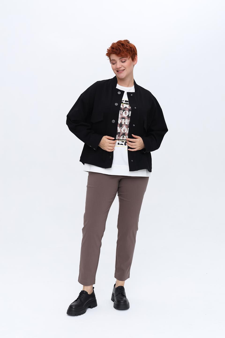 Жакет You Just White чёрный