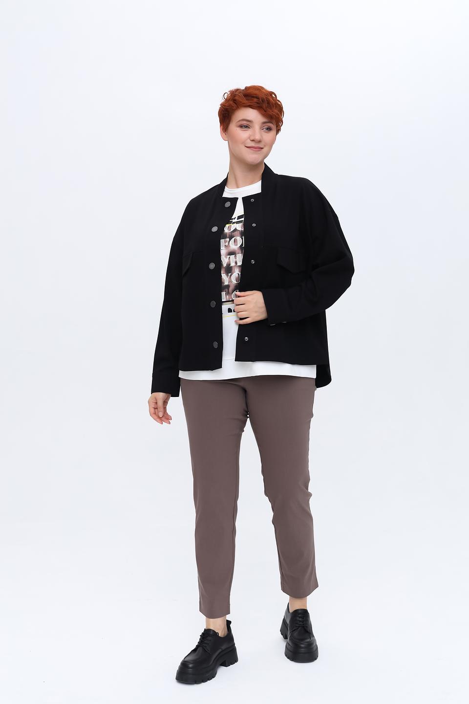 Жакет You Just White чёрный