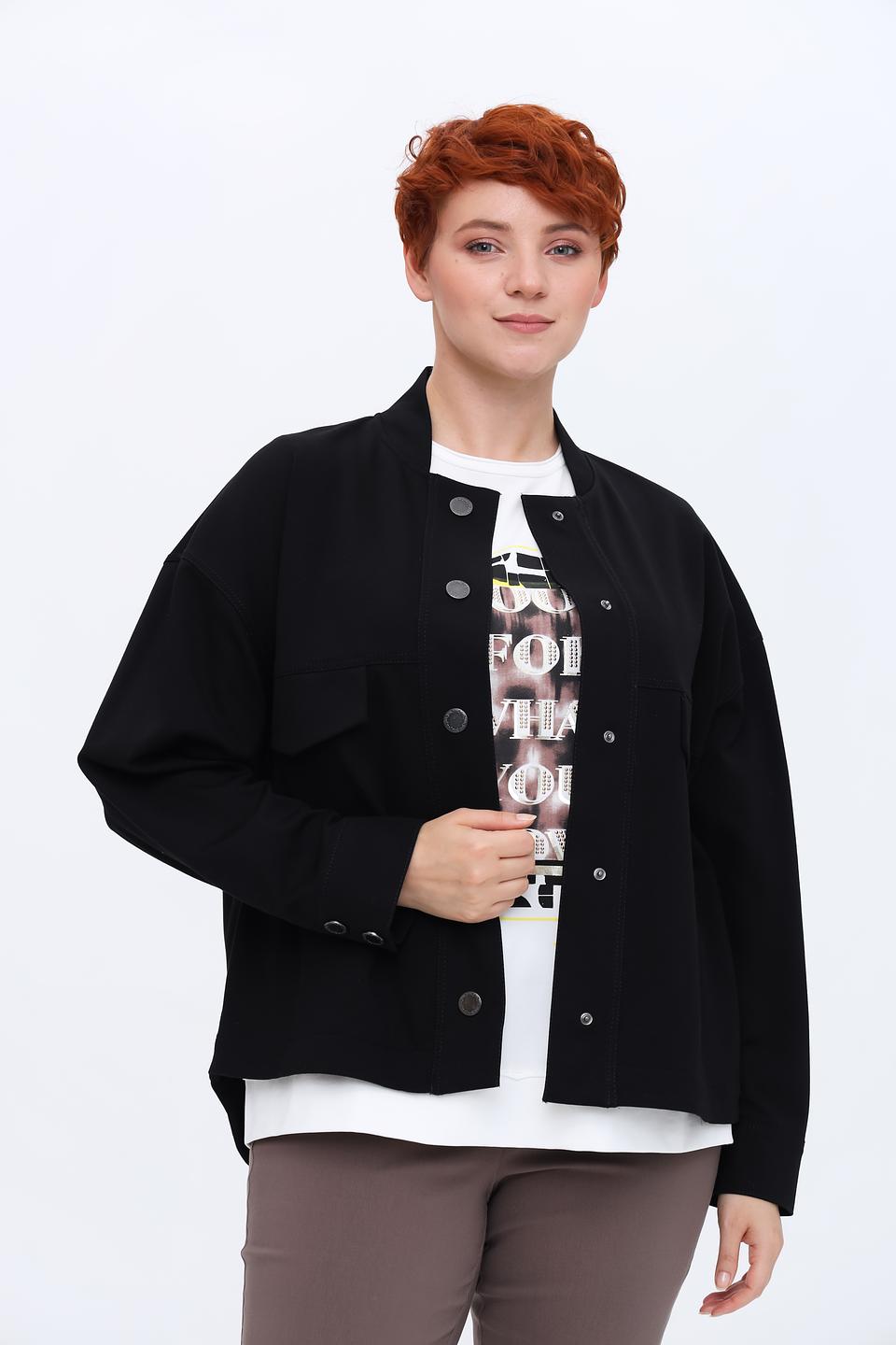 Жакет You Just White чёрный